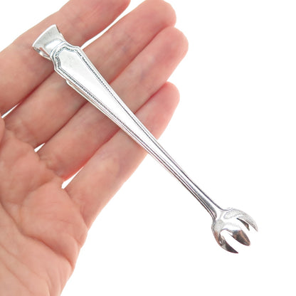 TOWLE 925 Sterling Silver Antique 1922 Lady Constance Sugar Tongs 4"