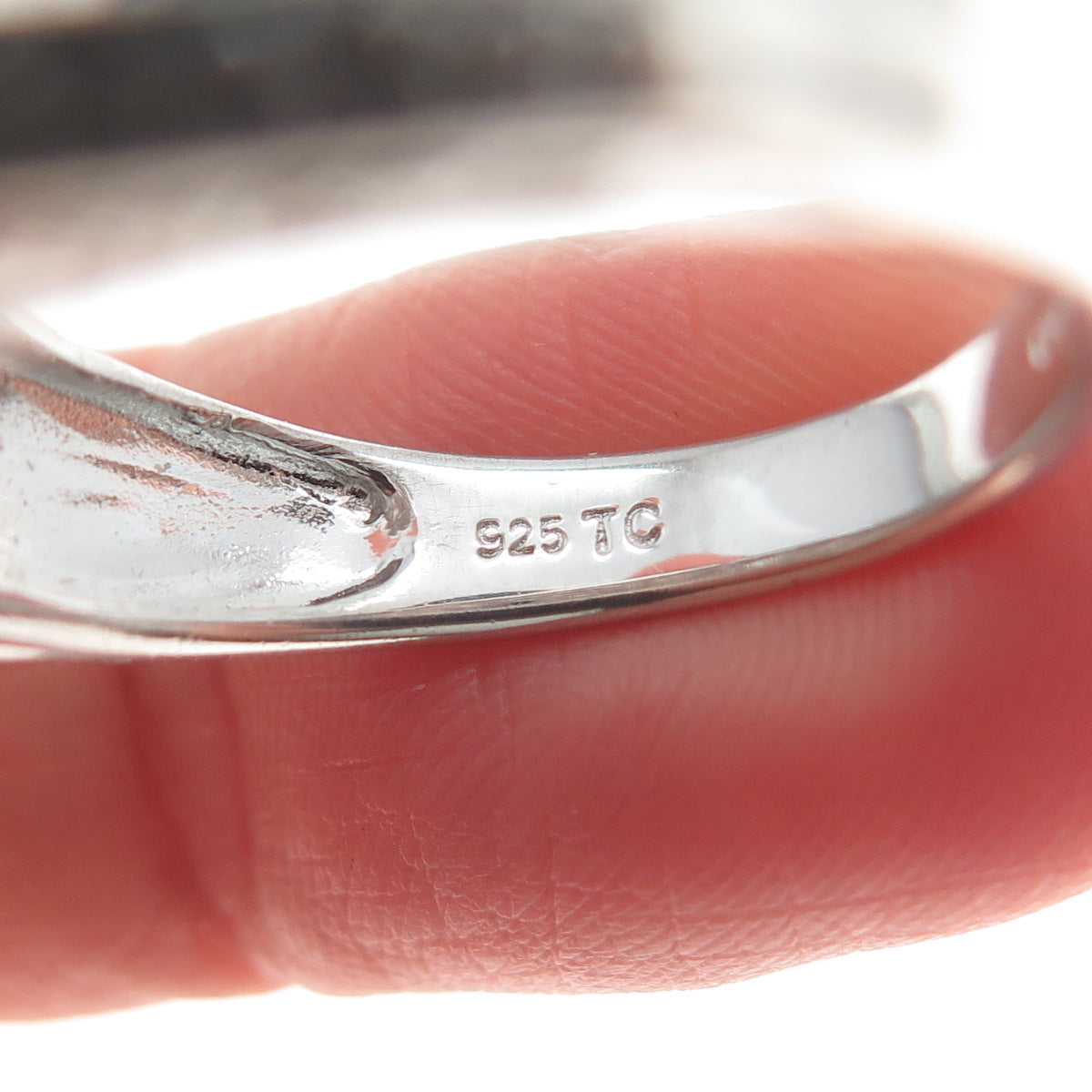 925 Sterling Silver Round-Cut C Z Crisscrossed Engagement Ring Size 9