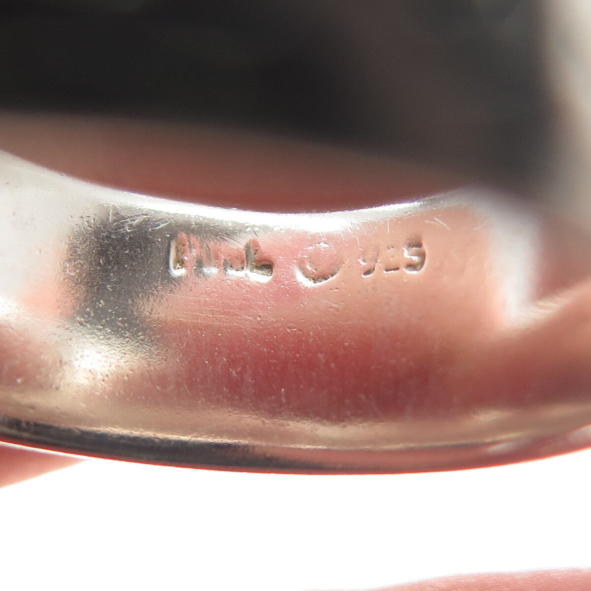 PETER STONE 925 Sterling Silver Vintage Lizard Rotating Band Ring Size 11.25