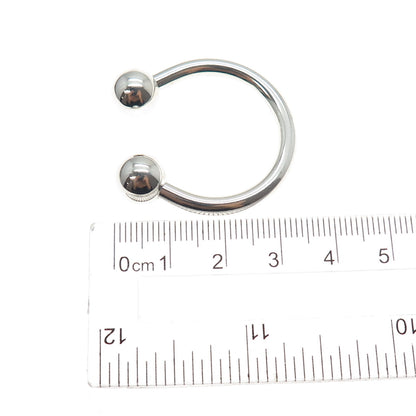 TIFFANY & CO 925 Sterling Silver Vintage 2001 Screw-Off Ball Key Ring