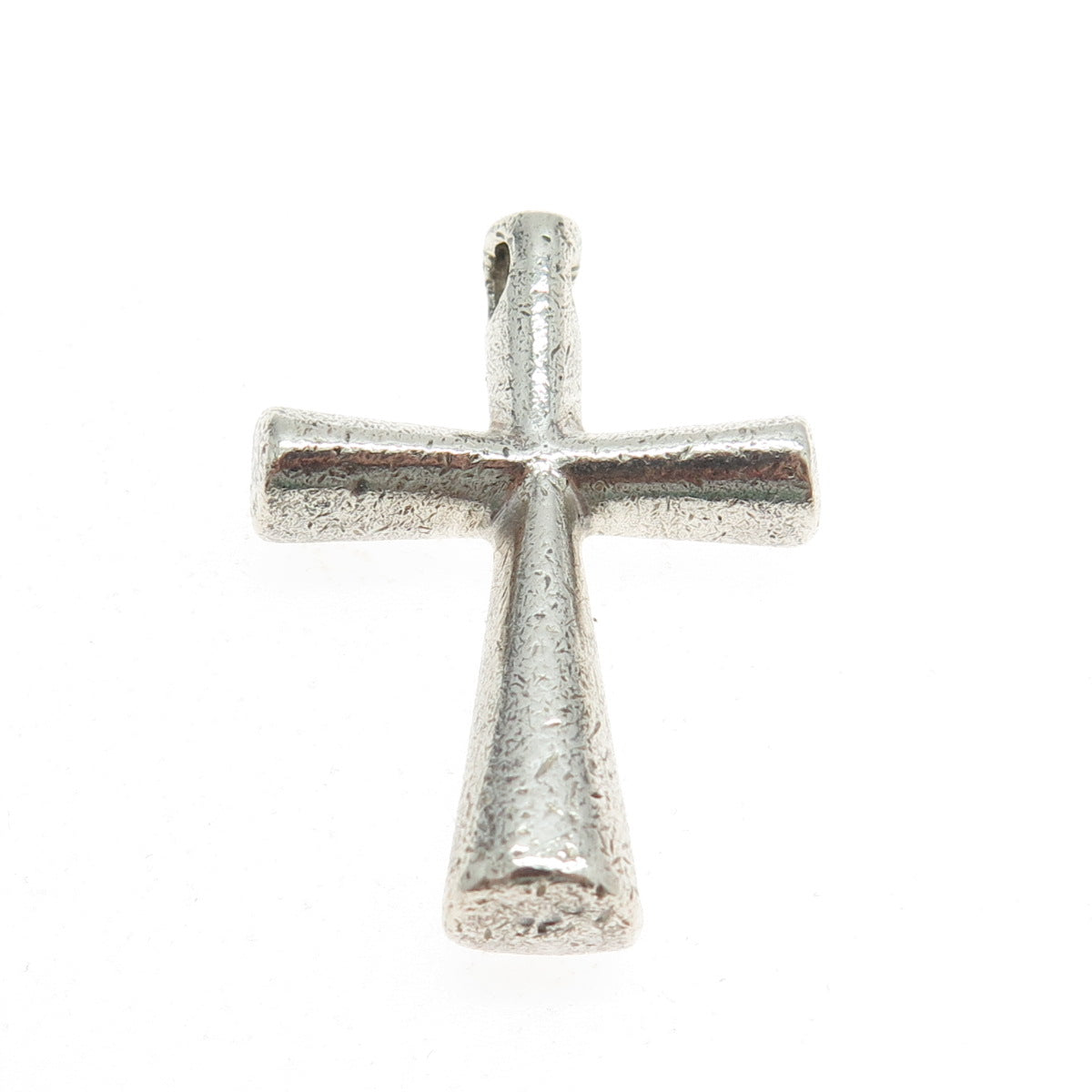 925 Sterling Silver Vintage Cross Slide Pendant