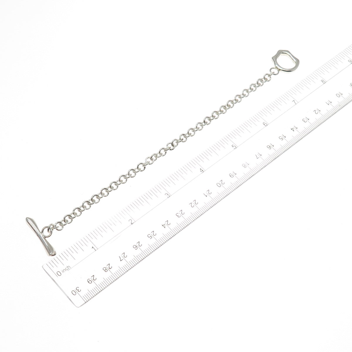 WHITNEY KELLY 925 Sterling Silver Vintage Rolo Link Bracelet 7"