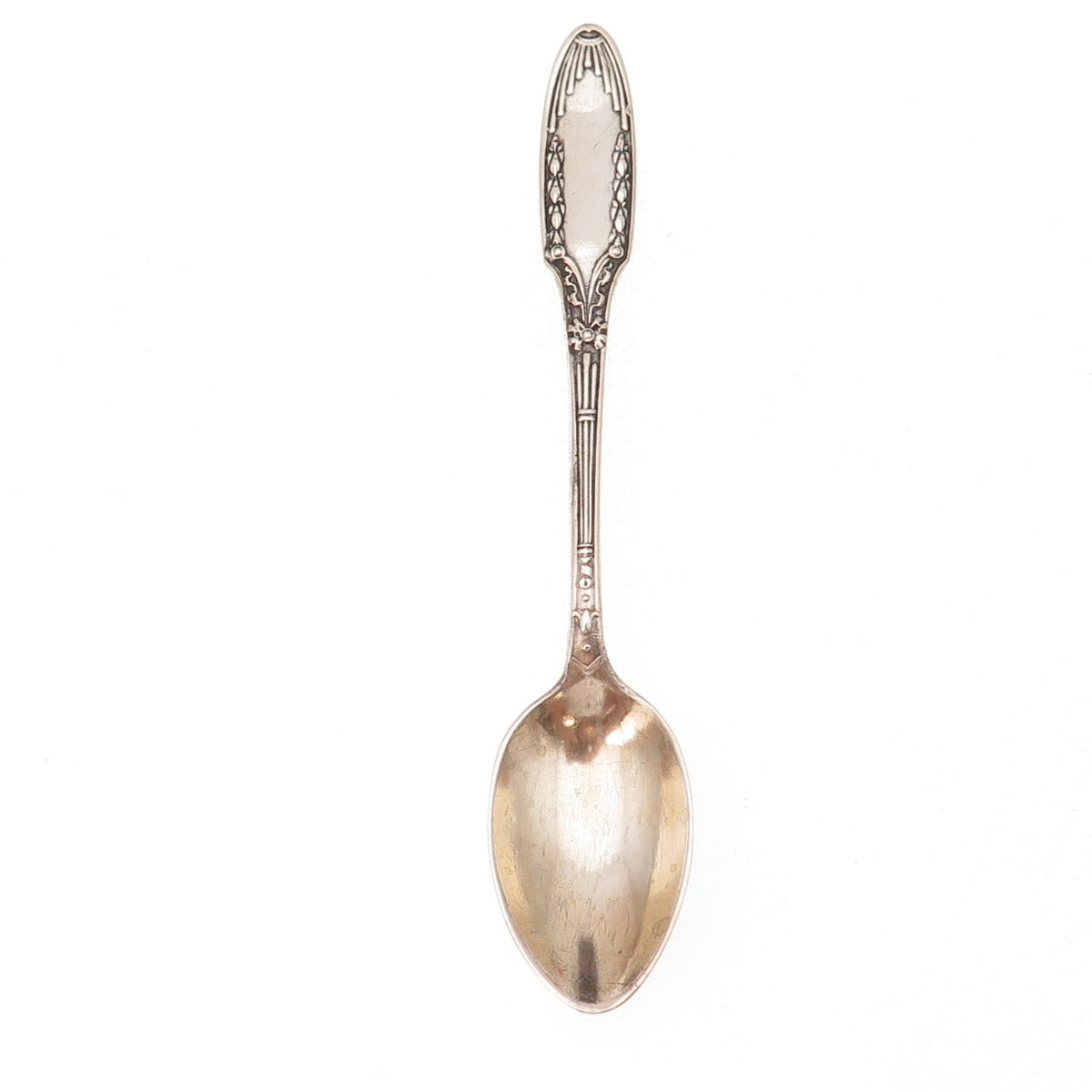 800 Silver Antique Art Deco Germany Coffee Spoon