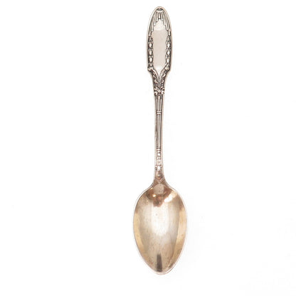 800 Silver Antique Art Deco Germany Coffee Spoon