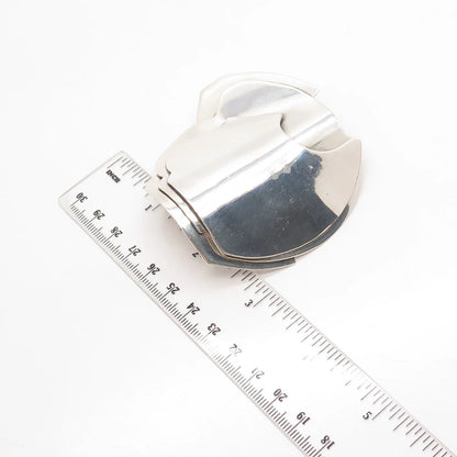 925 Sterling Silver Vintage Mexico John Rake Modernist Slide Pendant