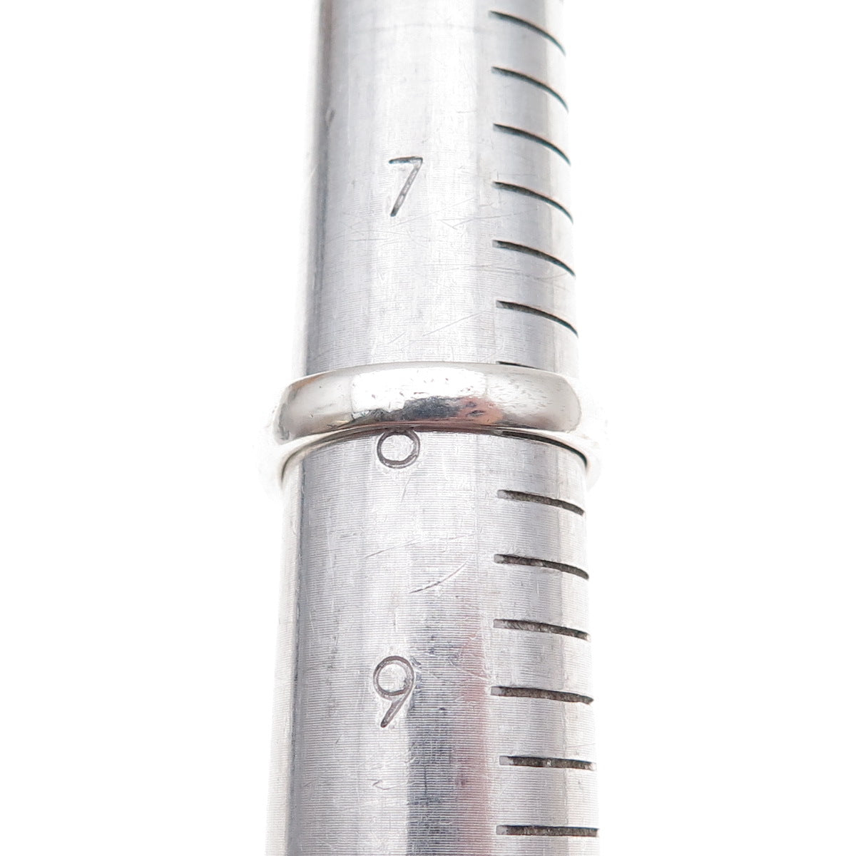 925 Sterling Silver Woven Ring Size 8