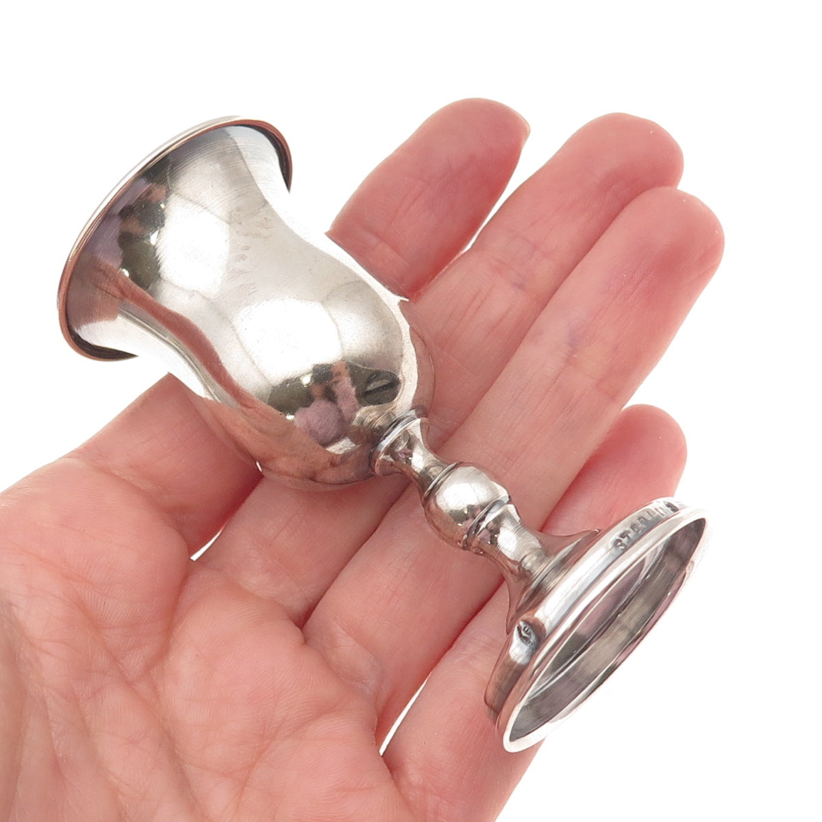 925 Sterling Silver Antique Art Deco Kiddush Cup