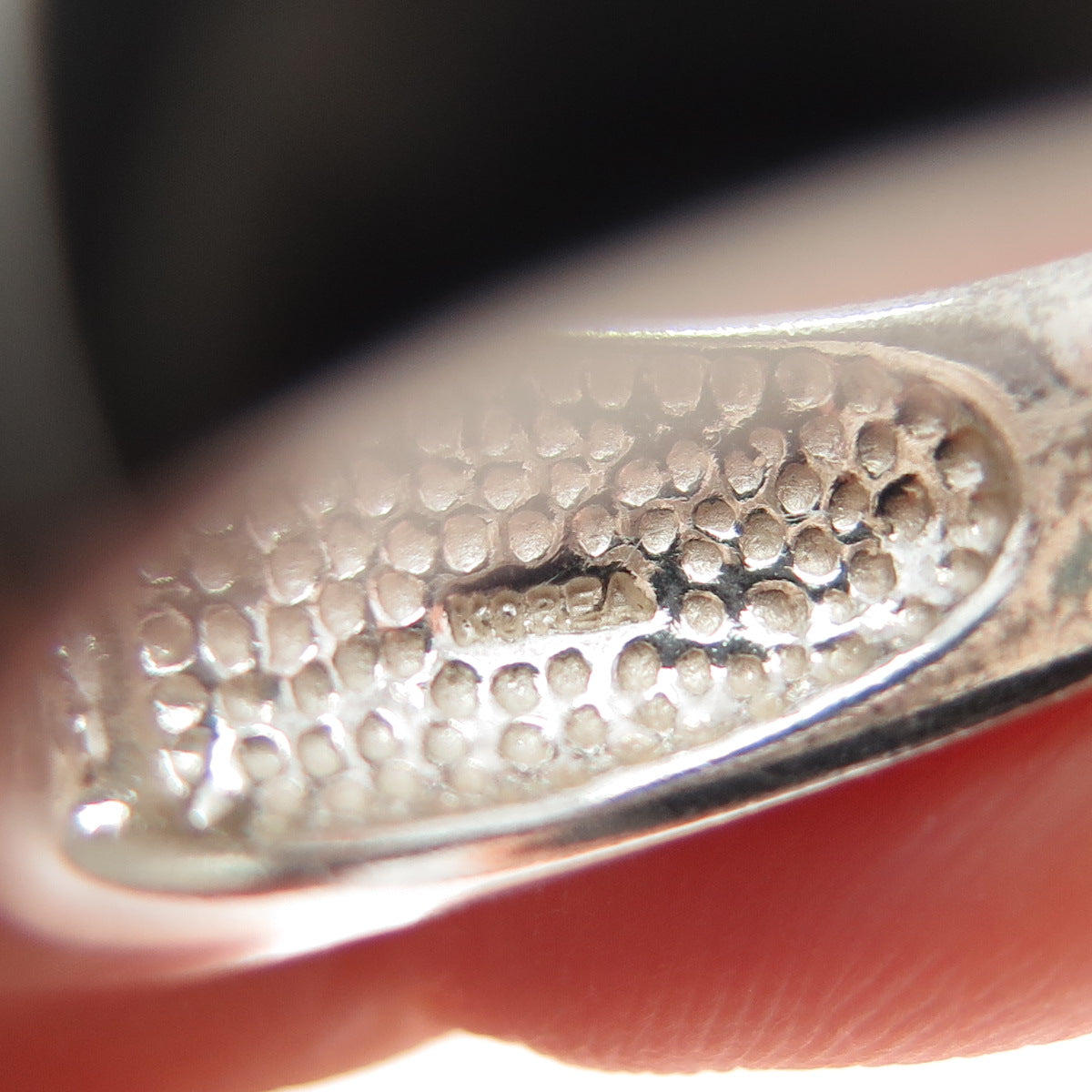 925 Sterling Silver Vintage Emerald-Cut C Z Ribbed Ring Size 8.25