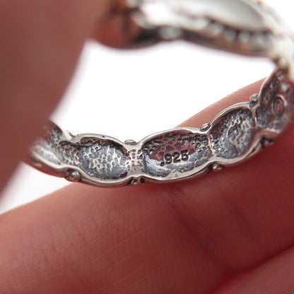 Shube 925 Sterling Silver Vintage Sun Symbol Oxidized Hoop Earrings
