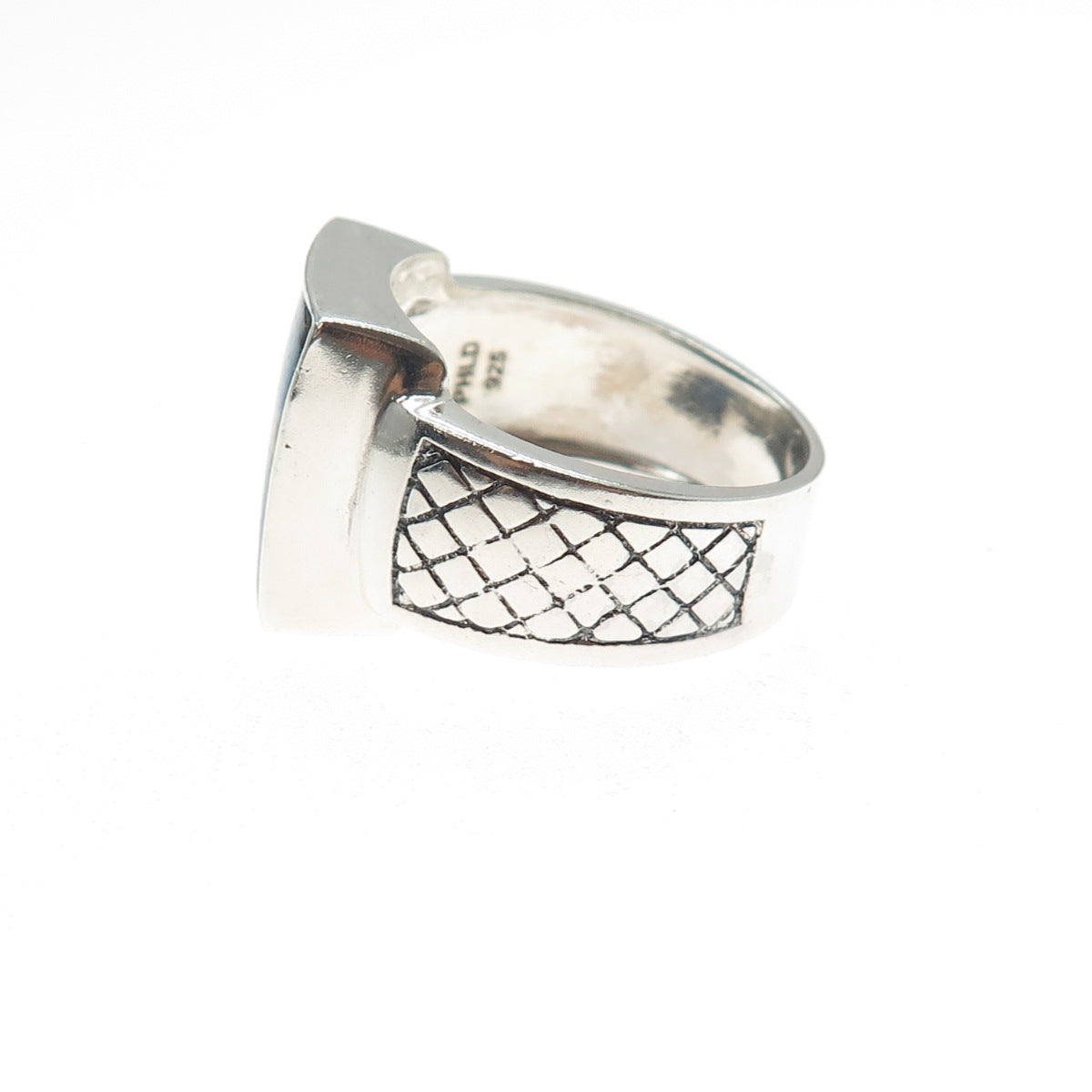 PHLD PlayHardLookDope 925 Sterling Silver Real K2 Jasper Ring Size 12.5