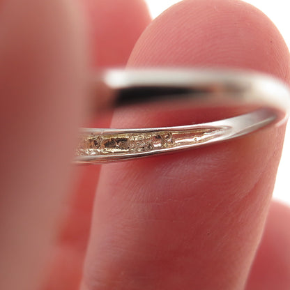 Ross Simons 925 Sterling Silver Vintage Band Ring Size 6