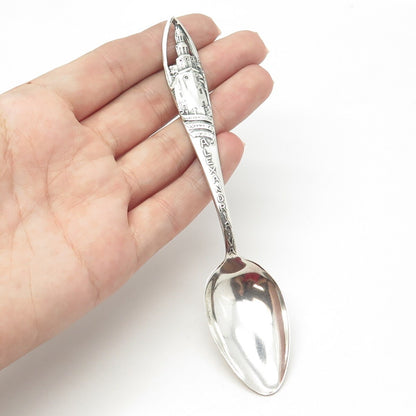925 Sterling Silver Antique Art Deco Watson Alexandria VA States & Cities Spoon