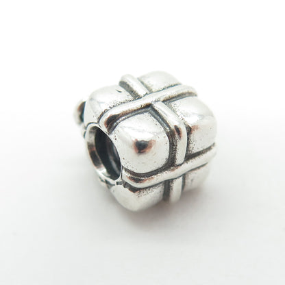 PANDORA 925 Sterling Silver Gift Box Bead Charm