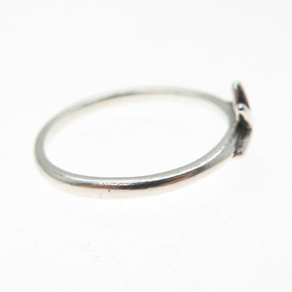 925 Sterling Silver Vintage Starfish Ring Size 8.75