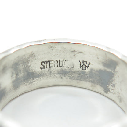 J.D. SCHLANG CO. 925 Sterling Silver Antique Art Deco Band Ring Size 10
