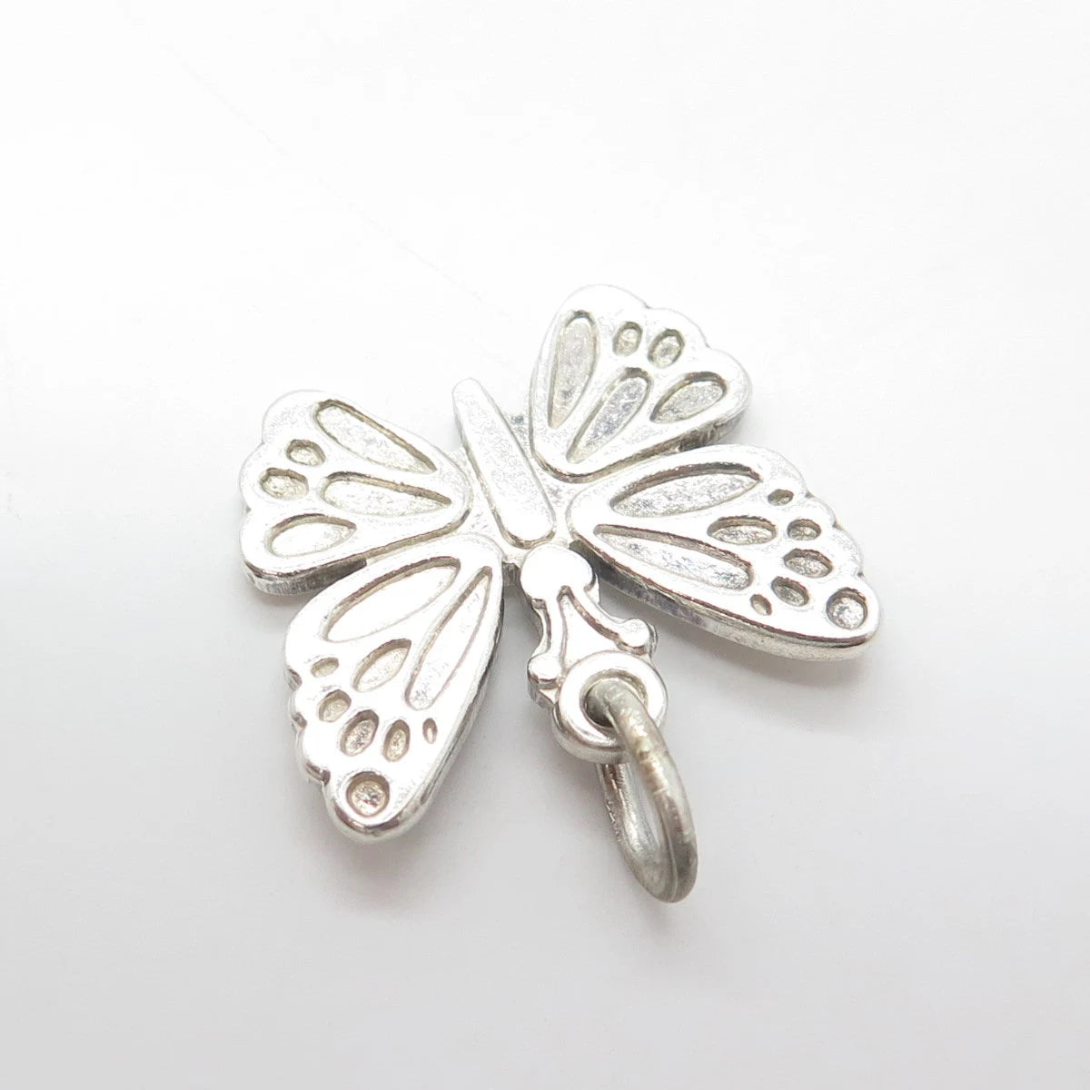 925 Sterling Silver Vintage Butterfly Pendant