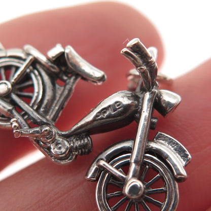 Payton Pepper & Sons 925 Sterling Vintage 1971 Birmingham Bicycle Charm Pendant