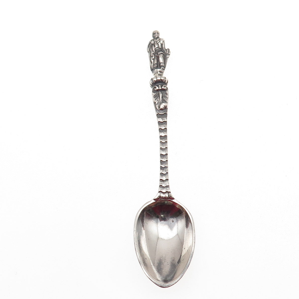 George Aldwinckle 925 Sterling Silver Antique 1862 London Apostle Coffee Spoon