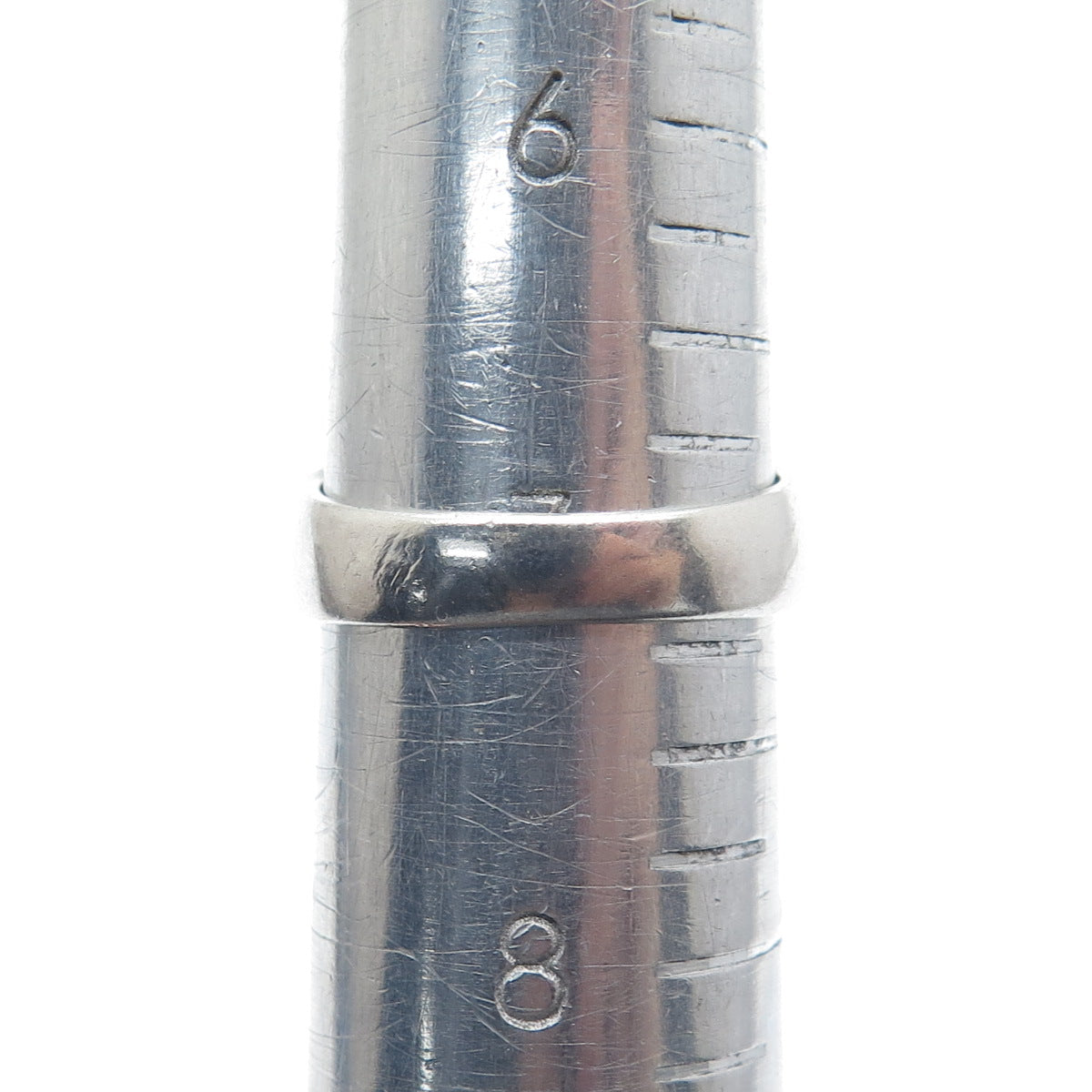 CHAPAL ZENRAY 925 Sterling Silver Vintage Puffy Ribbed Ring Size 7.25