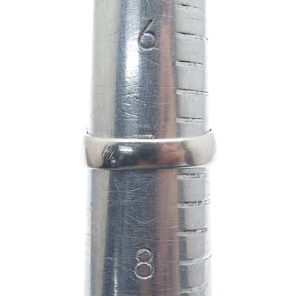 CHAPAL ZENRAY 925 Sterling Silver Vintage Puffy Ribbed Ring Size 7.25