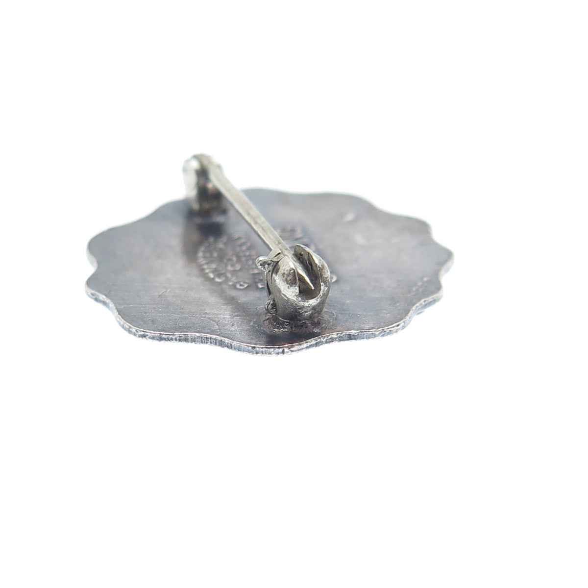 BASTIAN BROS Sterling Vintage Enamel Masonic Eastern Star Member 25 Years Brooch