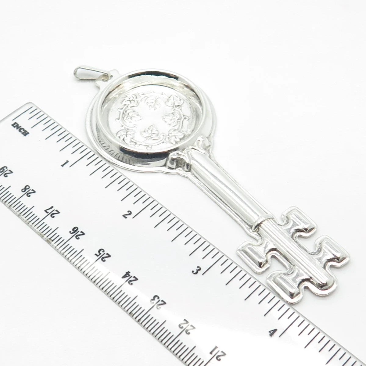 925 Sterling Silver Vintage Reed & Barton Circa 1880 Wine Tasters Key Pendant