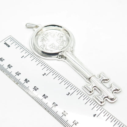 925 Sterling Silver Vintage Reed & Barton Circa 1880 Wine Tasters Key Pendant
