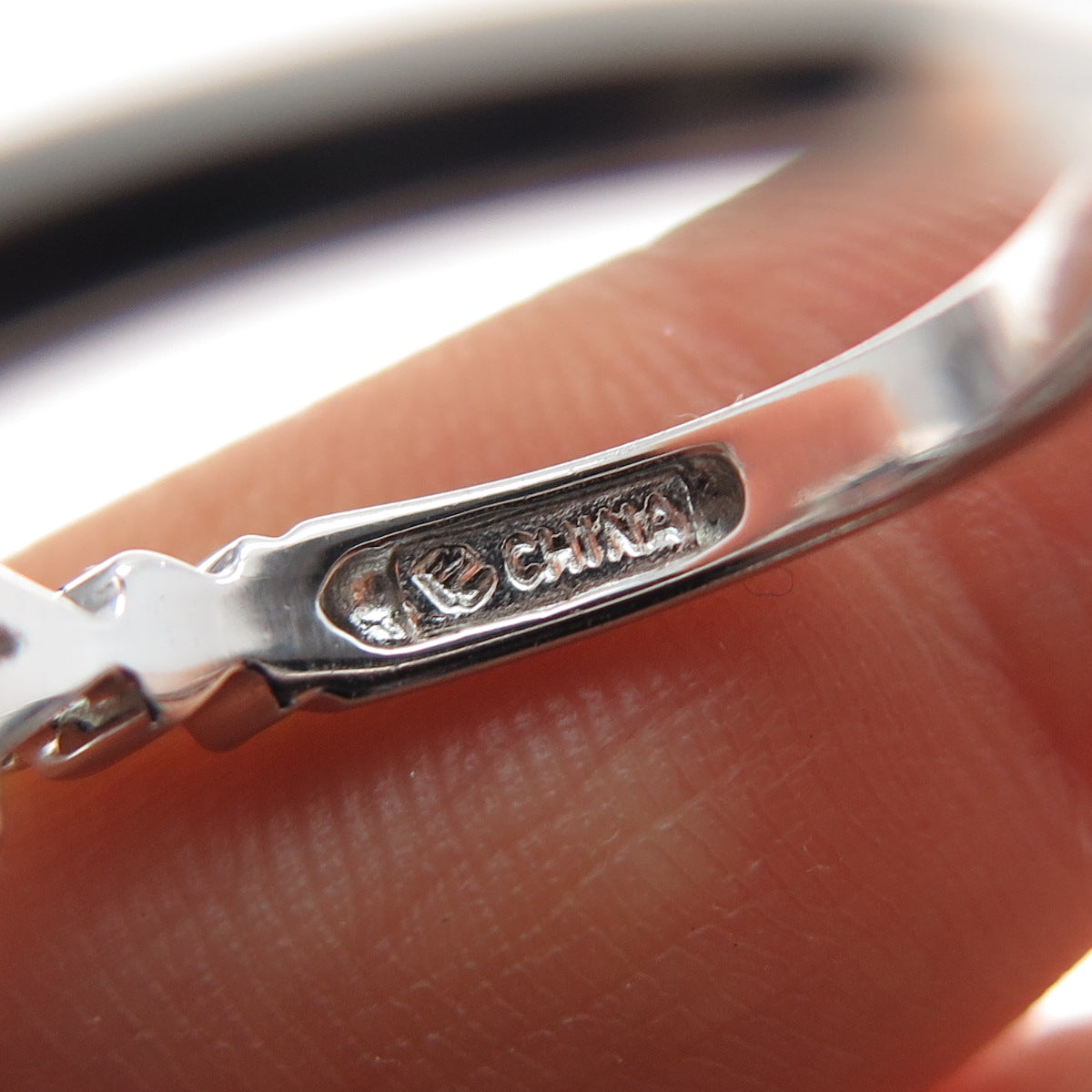 925 Sterling Silver Princess & Triangle-Cut C Z Engagement Ring Size 7.25