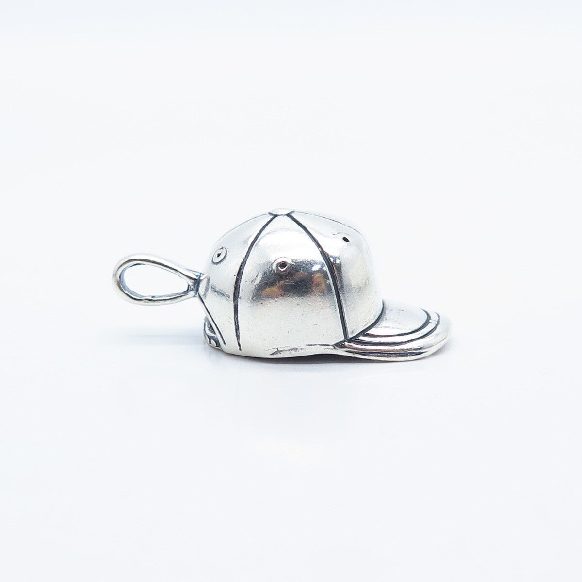 925 Sterling Silver Vintage Shube Cap Pendant
