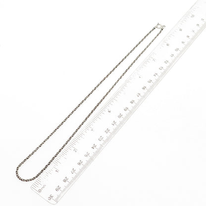 Effy 925 Sterling Silver Twisted Rope Chain Necklace 18"