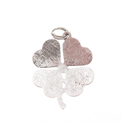 JewelArt 925 Sterling Silver Vintage Clover Good Luck Charm Pendant