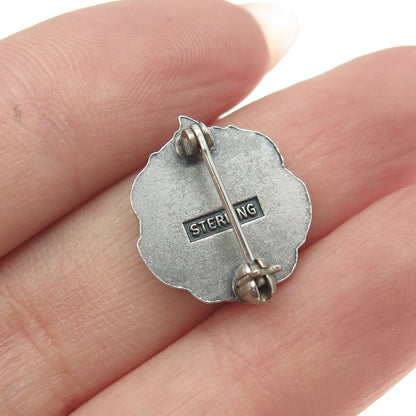 925 Sterling Silver Antique Art Deco National Junior Classical League Pin Brooch