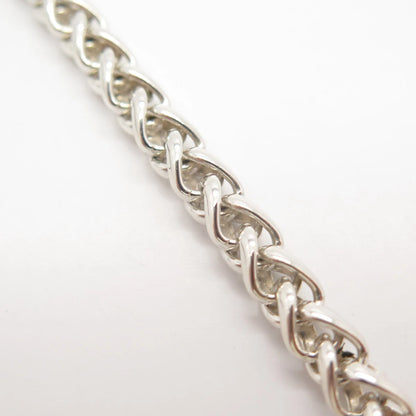 925 Sterling Silver Vintage ESPO Fancy Link Bracelet 7"