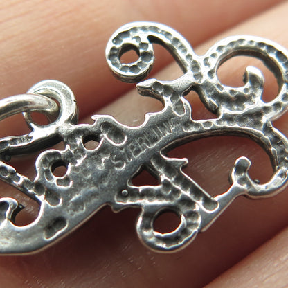 925 Sterling Silver Vintage "Sweet 16" Pendant