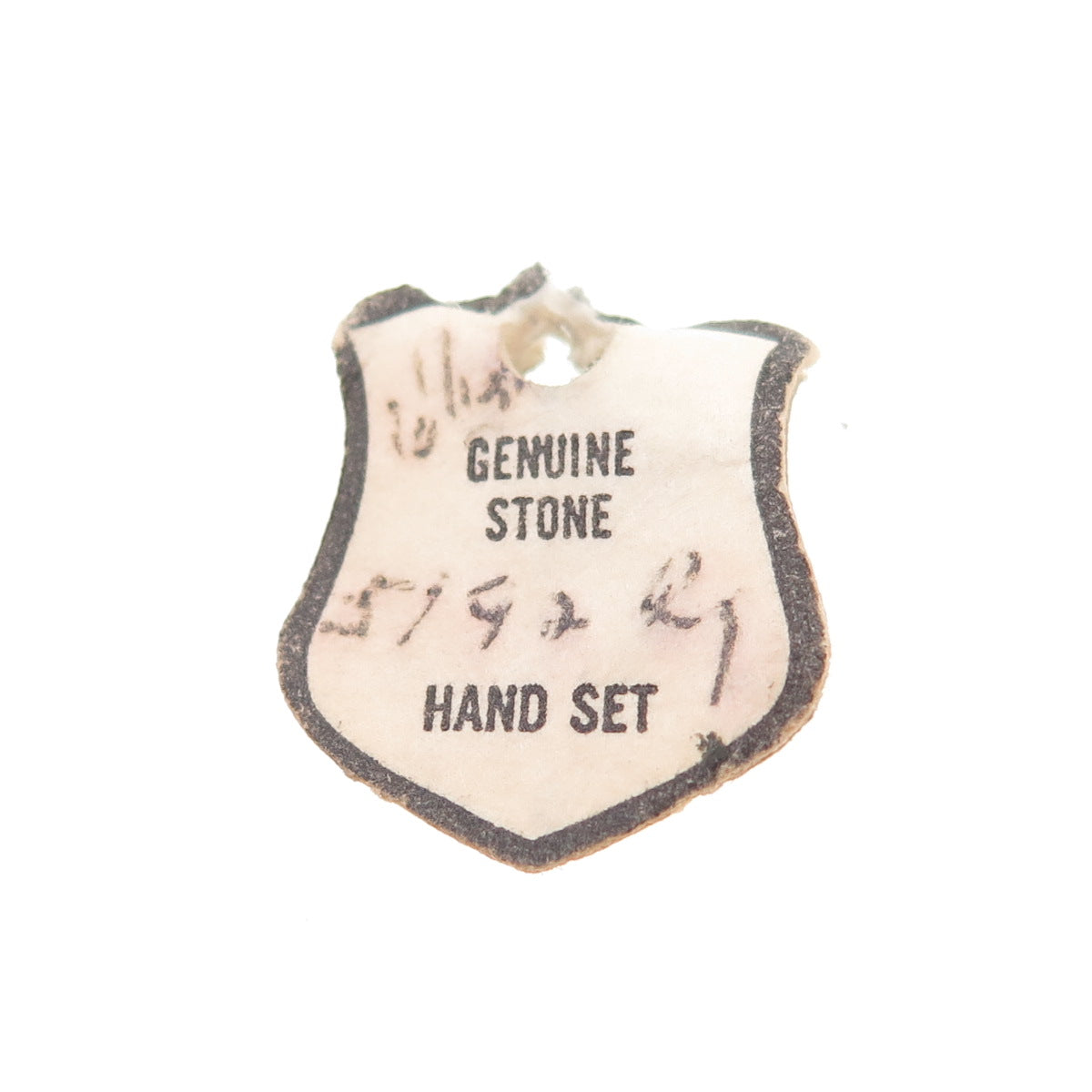 PANETTA Sterling Gold Plated Vintage Real Tiger Eye & Rhinestone Ring Size 6.25