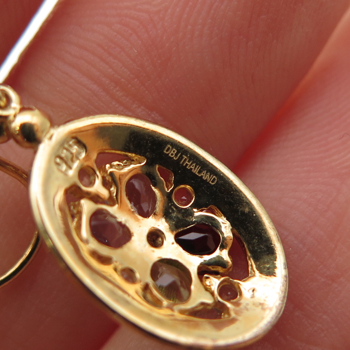 DEE BERKLE Sterling Silver Gold Plated Topaz Amethyst Garnet & Peridot Earrings