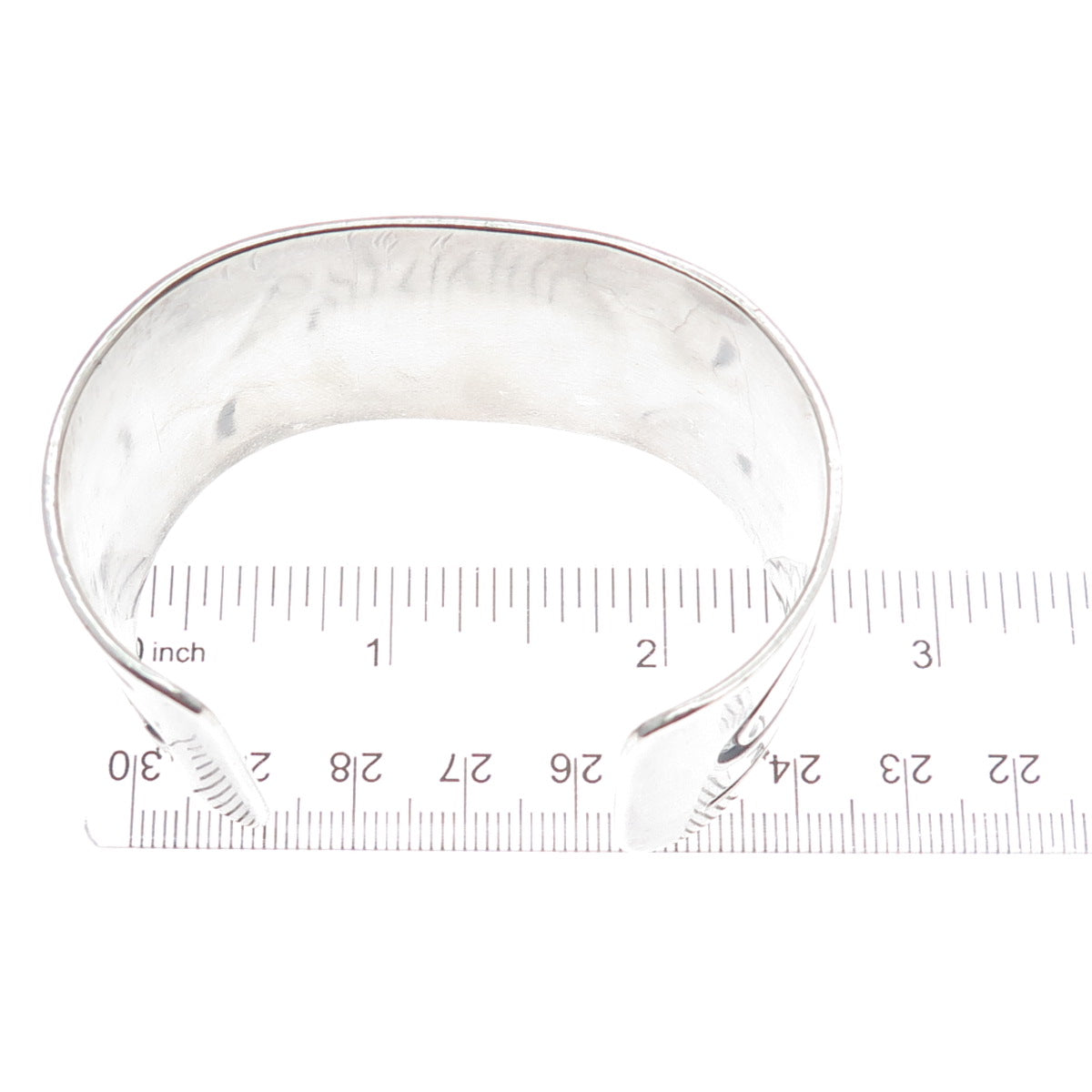 Old Pawn Hopi 925 Sterling Silver Vintage Southwestern Adjustable Bracelet 6.5"