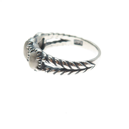 CAROLYN POLLACK American West Sterling Vintage Buffalo Turquoise Ring Size 9.25