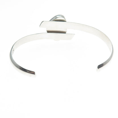 JAY KING DESERT ROSE 925 Sterling Silver Vintage Opal Adjustable Bracelet 6.75"