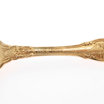 TIFFANY & CO. 925 Sterling Silver Gold Filled Vintage 1987 New York Spoon