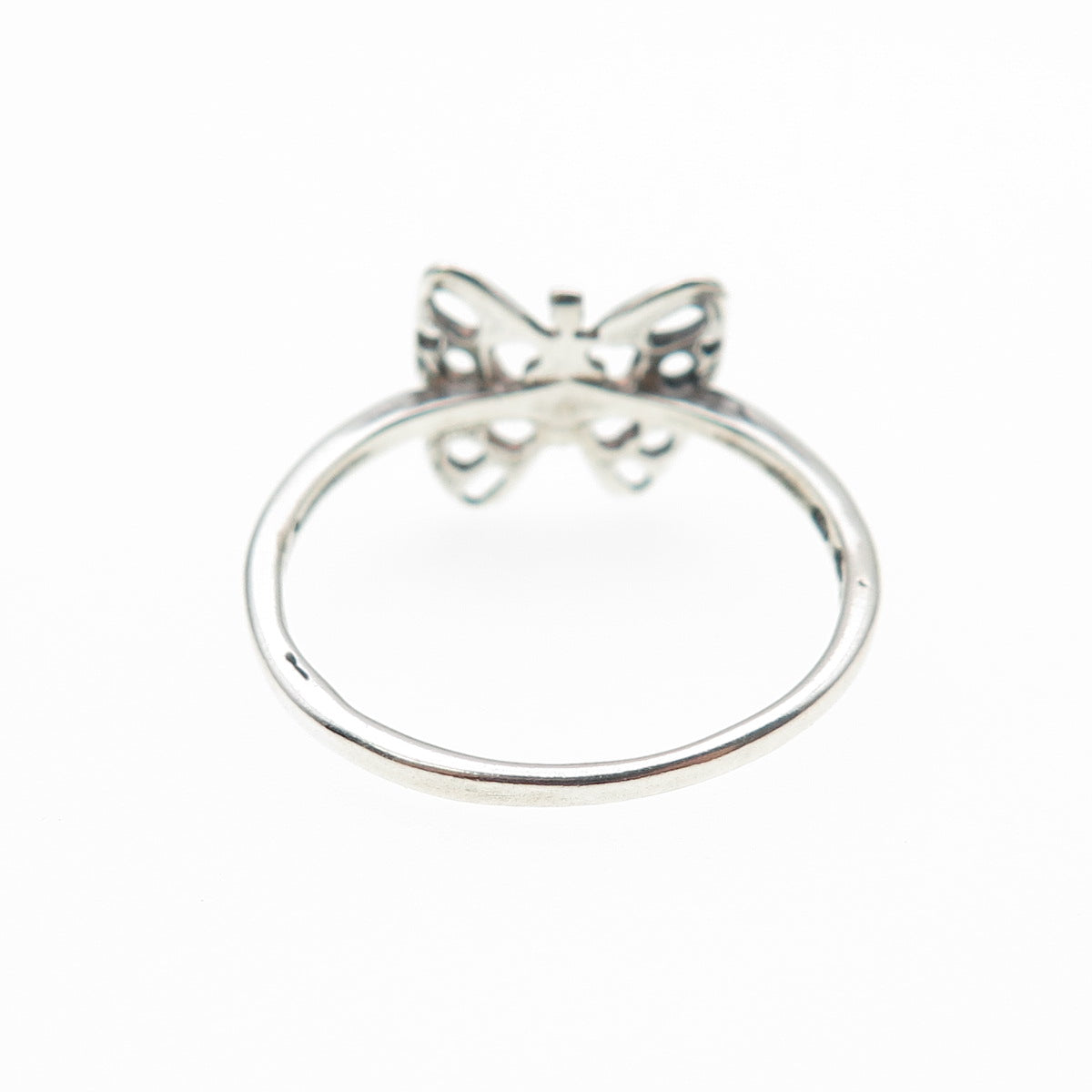 SUNWEST 925 Sterling Silver Vintage Butterfly Ring Size 9