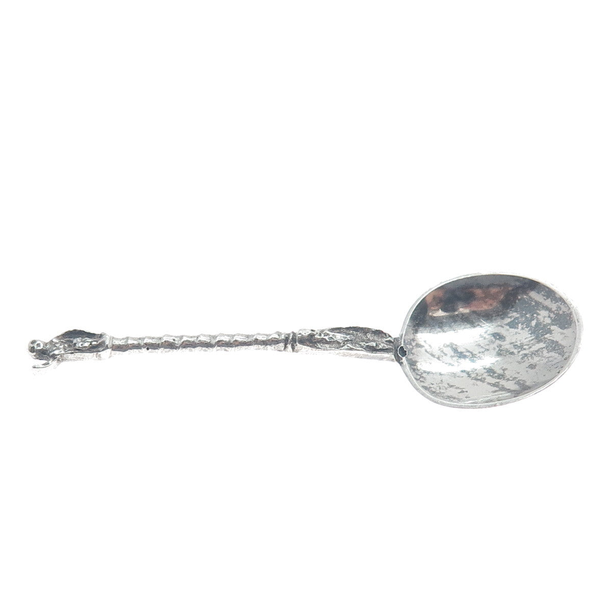 RINZE JANS SPAANSTRA 833 Silver Antique 19th Century Dutch Coffee Spoon