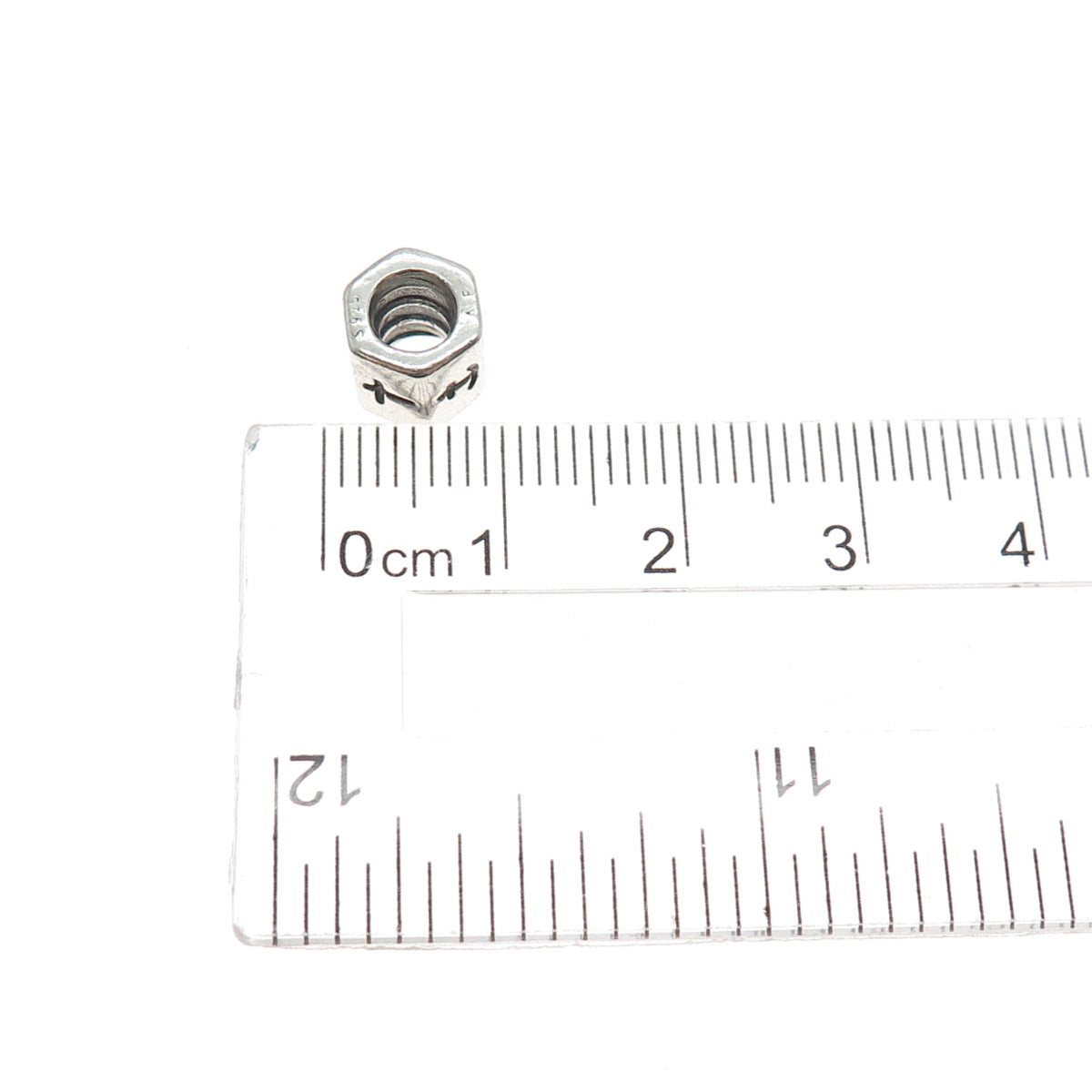 PANDORA 925 Sterling Silver Faith Hope & Love Slide Bead Charm