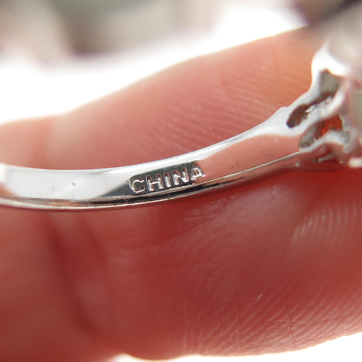 925 Sterling Silver Real Cabochon Jade & Round-Cut Peridot Ring Size 5.25