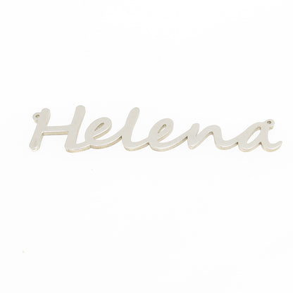925 Sterling Silver "Helena" Personalized Centerpiece Pendant