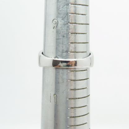 925 Sterling Silver 2-Tone Round-Cut C Z Modernist Ring Size 10.25