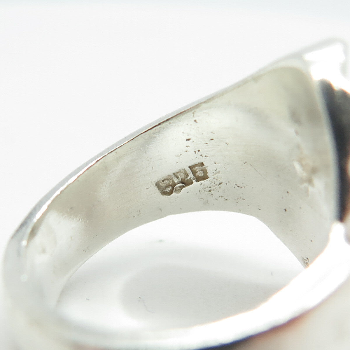 925 Sterling Silver Vintage Mexico Modernist Ring Size 6.5