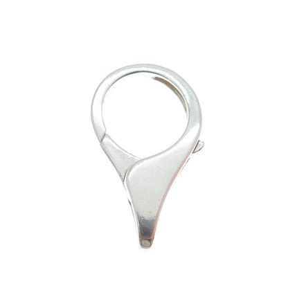 Old Stock 925 Sterling Silver Vintage Bracelet Necklace Lobster Claw Clasp Lock