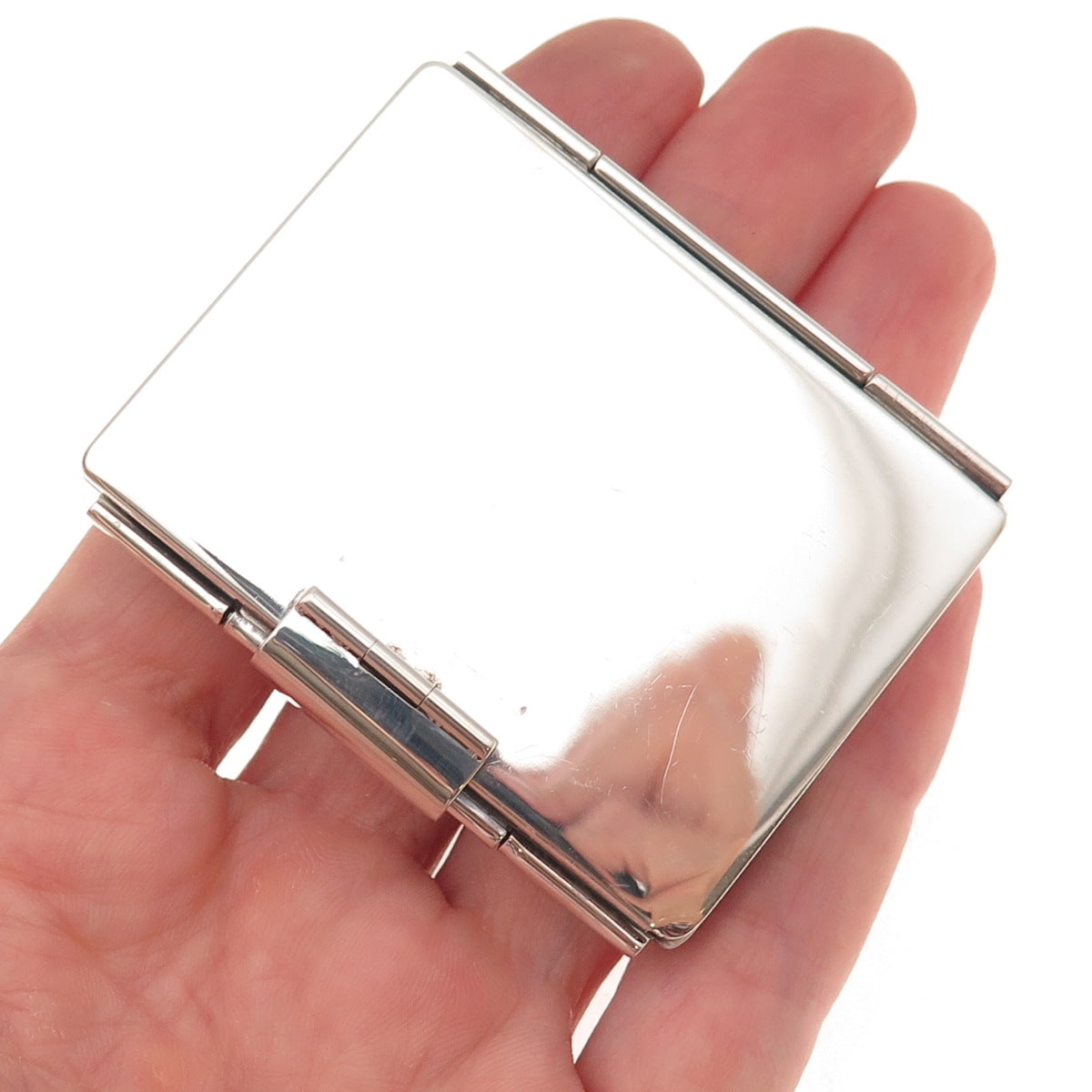 Tiffany & Co. 925 Sterling Silver Antique Art Deco Triple Folding Picture Case