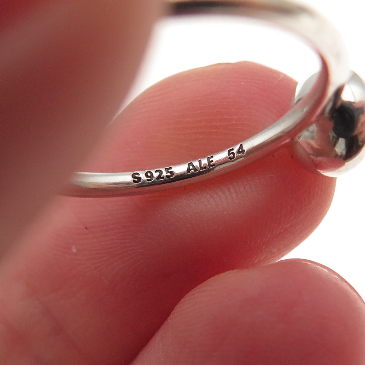Pandora Sterling Silver Real Citrine November Birthstone Droplet Ring Size 6.75